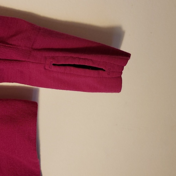 Atletha Long Sleeve Magenta Shirt- S - Picture 3 of 7